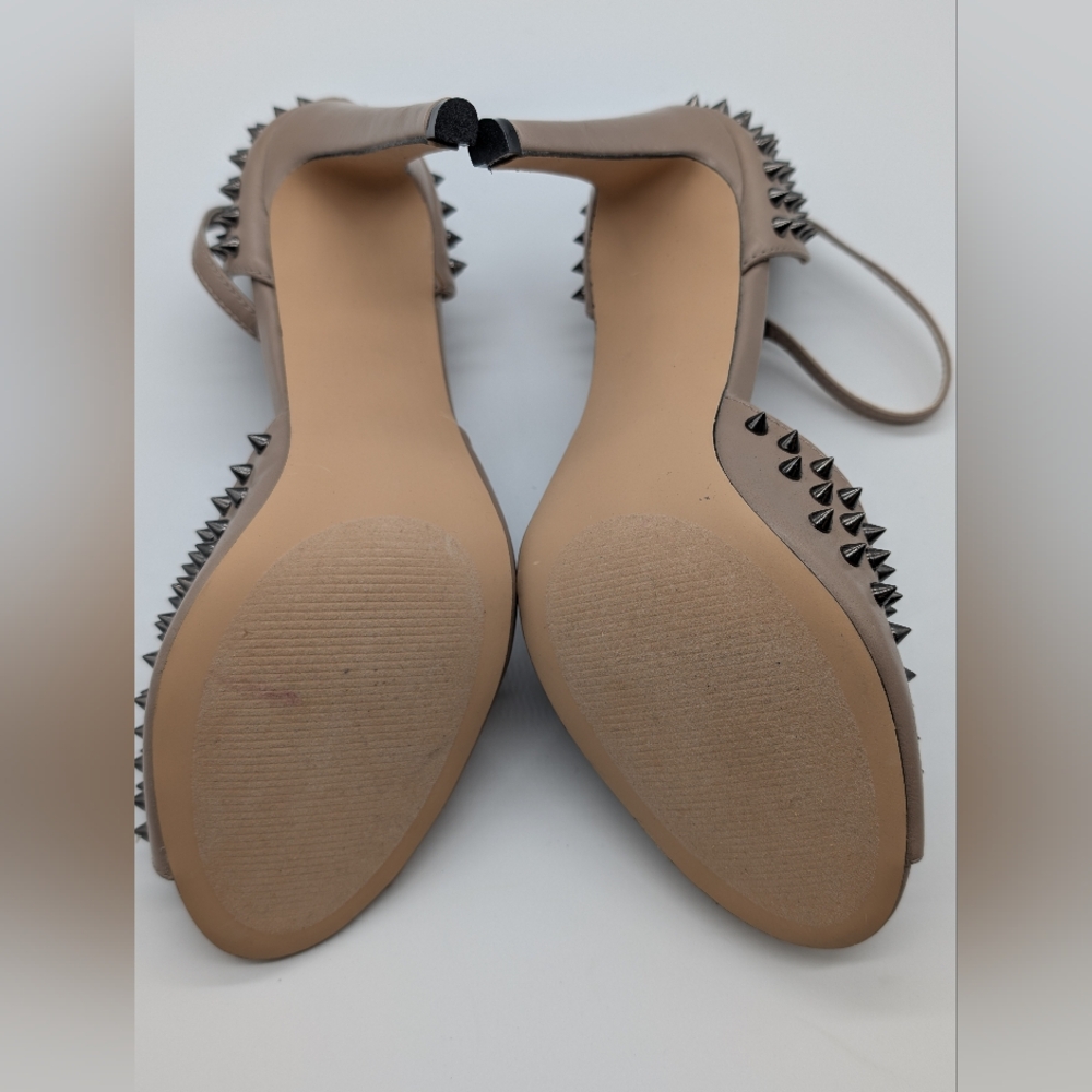 Viviane Spiked Peep Toe Heel 9.5 NEW - Picture 6 of 7